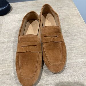 Quince women’s Brown Suede Loafers